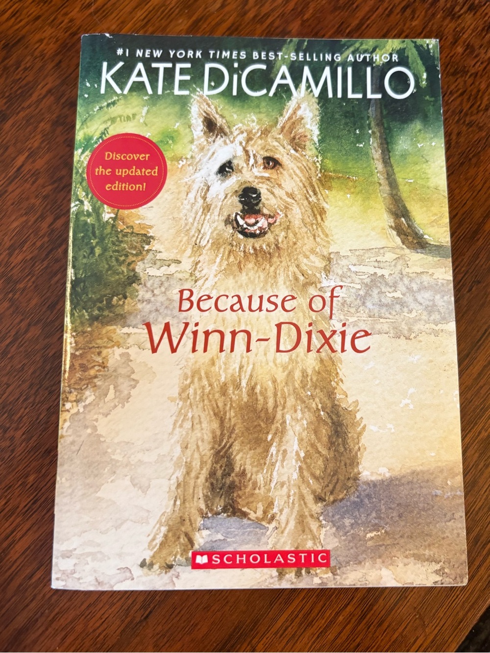 3/$20 Because of Winn-Dixie Paperback Novel Kids Book